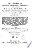 Diccionario historico, cronologico, geografico y universal de la Santa Biblia, 4