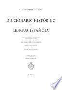 Diccionario histórico de la lengua española