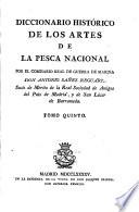 Diccionario histórico de los artes de la pesca nacional