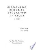 Diccionario histórico geográfico de Tacna