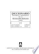 Diccionario histórico y biográfico de la revolución mexicana: Aguascalientes, Baja California, Baja California Sur, Campeche, Coahuila, Colima ; Vol. II, Chiapas, Chihuahua, Distrito Federal, Durango ; Vol. III, Estado de México, Guanajuato, Guerrero, Hidalgo ; Vol. IV, Jalisco, Michoacán, Morelos, Nayarit ; Vol. V, Nuevo León, Oaxaca, Puebla, Querétaro, Quintana Roo ; Vol. VI, San Luis Potosí, Sinaloa, Sonora, Tabasco ; Vol. VII, Tamaulipas, Tlaxcala, Veracruz, Yucatán, Zacatecas