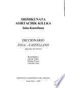 Diccionario inga-castellano (Quechua del pastaza)