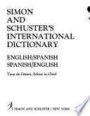 Diccionario Internacional Simon and Schuster