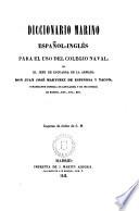 Diccionario marino español-ingles para el uso del Colegio naval