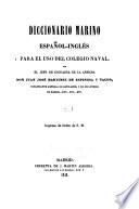 Diccionario marino inglés-español para el uso del Collegio naval