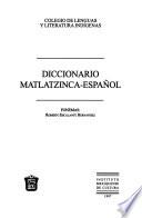 Diccionario matlatzinca-español
