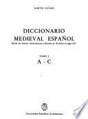 Diccionario medieval español