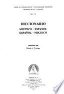 Diccionario mixteco-español, español-mixteco