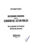 Diccionario moderno de la economía del sector público