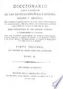 Diccionario Nuevo de Las Dos Lenguas Espan~ola E ́ Inglesa en Quatro Tomos. :