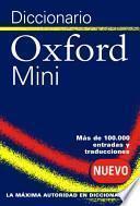 Diccionario Oxford Mini
