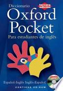 Diccionario Oxford pocket para estudiantes de inglés