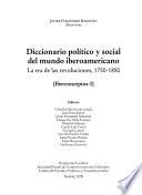 Diccionario político y social del mundo iberoamericano