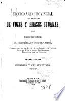 Diccionario provincial casi-razonado de vozes y frases cubanas