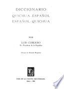Diccionario quichua-español, español-qucihua