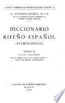 Diccionario rifeño-español (etimológico)