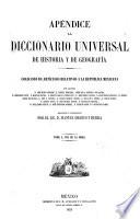 Diccionario universal de historia y de geografia ...