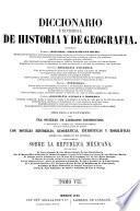 Diccionario universal de historia y de geografia ...