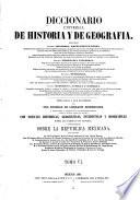 Diccionario universal de historia y geografía