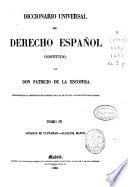 Diccionario universal del derecho español: Aduanas de ultramar