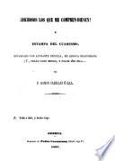 ¡Dichosos los que me compren-diesen!, ó, Estampa del cuaresmo ...