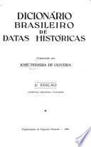 Dicionário brasileiro de datas históricas