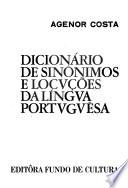 Dicionário de sinônimos e locuções da língua portuguêsa