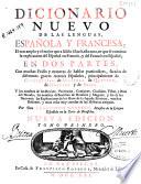 Dicionario nuevo de las lenguas española y francesa