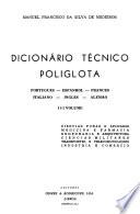 Dicionario tecnico poliglota