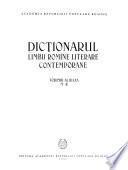 Dicționarul limbii romîne literare contemporane