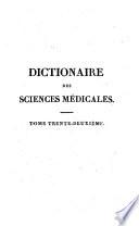 Dictionaire des sciences médicales