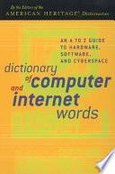 Dictionary of Computer and Internet Words