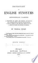 Dictionary of English Synonyms, Alphabetically Classified ...