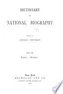 Dictionary of National Biography