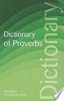 Dictionary of Proverbs