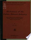 Dictionary of the Cuban Tobacco Industry