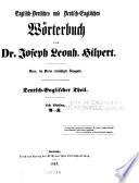 Dictionary of the English and German, and the German and English Language