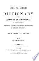 Dictionary of the English and German Languages