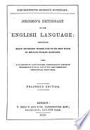 Dictionary of the English Language