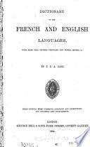 Dictionary of the French and English (English and French) languages