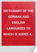 DICTIONARY OF THE GERMAN AND ENGLISH LANGUAGES TO WHICH IS ADDED A SYNOPSIS OF ENGLISH WORDS DIFFERENTLY PRONOUNCED