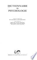 Dictionnaire de psychologie