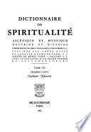 Dictionnaire de spiritualité ascétique et mystique