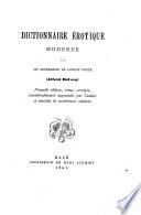 Dictionnaire érotique moderne