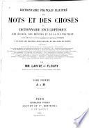 Dictionnaire français illustré des mots et des choses, ou Dictionnaire encyclopédique des écoles, des métiers, et de la vie pratique