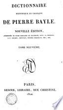 Dictionnaire historique et critique de Pierre Bayle