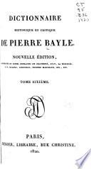 Dictionnaire historique et critique