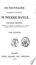 Dictionnaire historique et critique