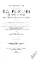 Dictionnaire Historique Et Raisonné Des Peintres