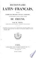 Dictionnaire latin-français